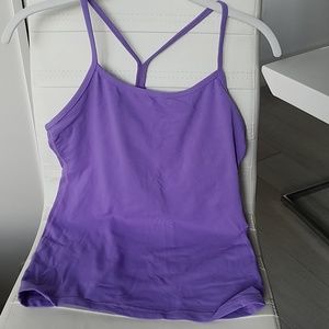 Lululemon 🍋Power Y Tank size 8 purple